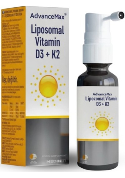 Advancemax Lipozomal D3k2 Sprey