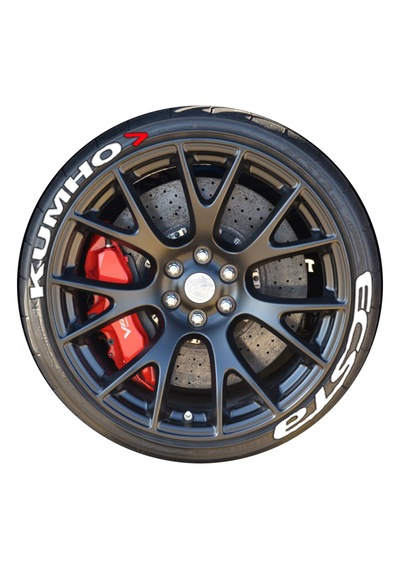 Kumho Ecsta Lastik Yazısı Araç Lastik Stickeri Büyük Boy 31mm