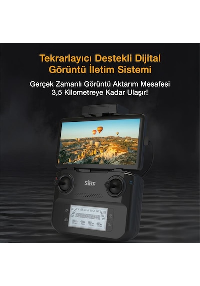 Sjrc F5s Pro+ Plus Combo 4k Kameralı Drone Seti +2batarya+3.5km Menzil+30 Dakika Uçuş Süresi+çanta+eıs Gimbal+takip Modu