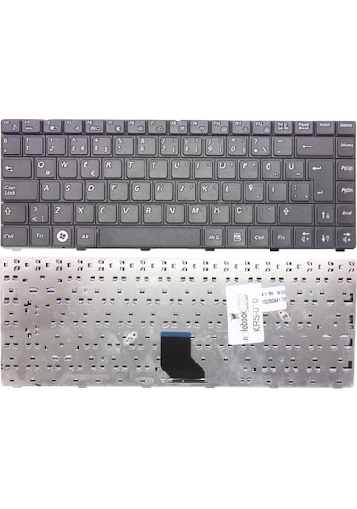 Samsung Uyumlu Np-R522-Js04Tr Np-R522-Xs07Tr Notebook Klavye (Siyah Tr)