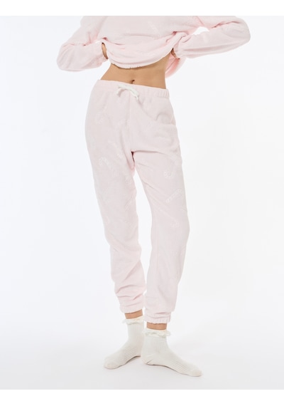 Koton Beli Bağlamalı Rahat Kalıp Yılbaşı Temalı Peluş Pijama Altı Pembe Desenli 6wlk40074mk Pembe Desenli Koton Beli Bağlamalı Rahat Kalıp Yılbaşı Temalı Peluş Pijama Altı Pembe Desenli 6wlk40074mk Pembe Desenli