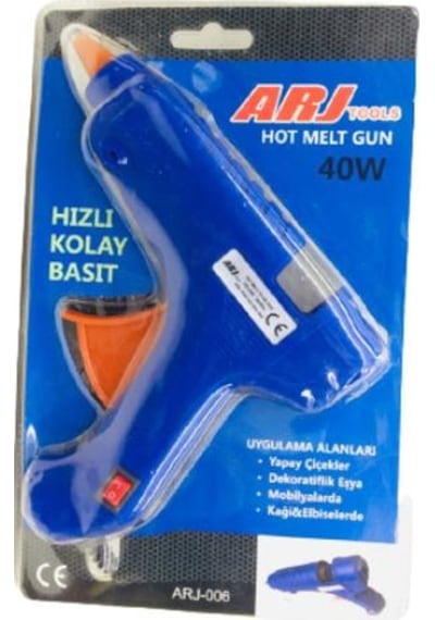 Arj Arj-006 Sıcak Slikon / Mum Slikon Tabancası 40watt