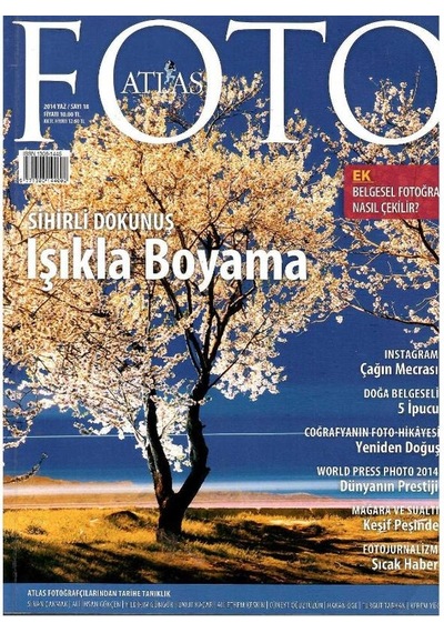 Atlas Foto - Sihirli Dokunuş Işıkla Boyama - Retro Eski Basım Koleksiyon Yaz 2014 - Sayı:18 Not Ekleri Yoktur