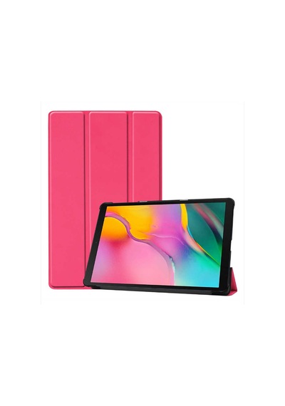 Galaxy T720 Tab S5e Uyumlu Zore Smart Cover Standlı 1-1 Kılıf-pembe