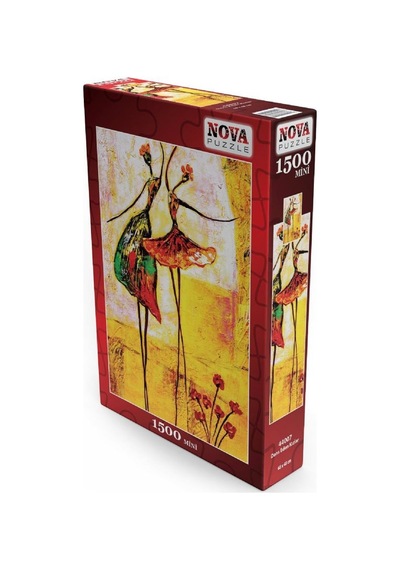 Nova 1500 Parça Dans Eden Kızlar Mini Puzzle