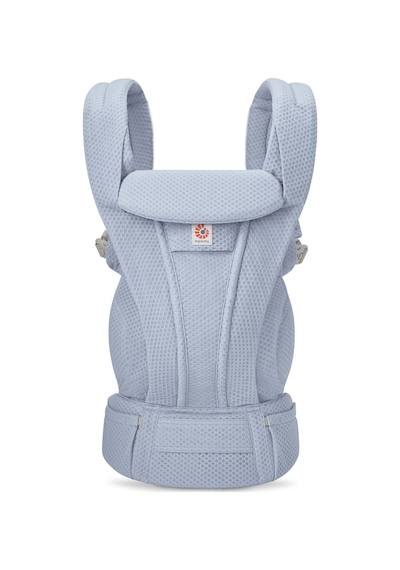 Ergobaby Omni Deluxe Mesh (Serane Blue) , 4 Farklı Taşıma Pozisyonlu Ergonomik Kanguru , 0-4 Yaş