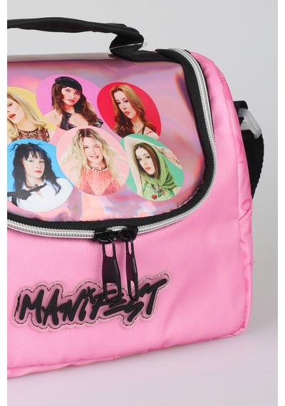X Dekomus Lisanslı Manifest Toz Pembe Collection Termoslu Beslenme Çantası Altın