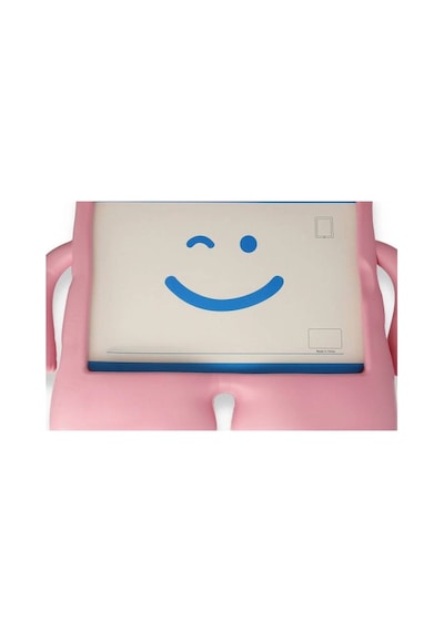 Newface Apple Uyumlu Apple iPad 2022 10.9 10.nesil Kılıf Karakter Tablet Silikon - Açık Pembe Evimdeyokyok