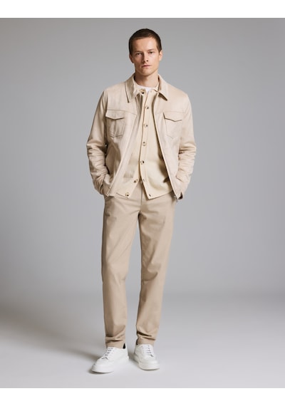 Pierre Cardin Bej Slim Tailored Kanvas Pantolon 50331211-vr011