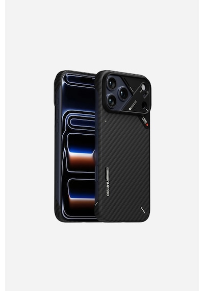 Apple iPhone 17 Pro Max Uyumlu Ultra Slim Magsafe Destekli Isı Dağıtıcı Aramid Fiber Kılıf A17 Şeffaf