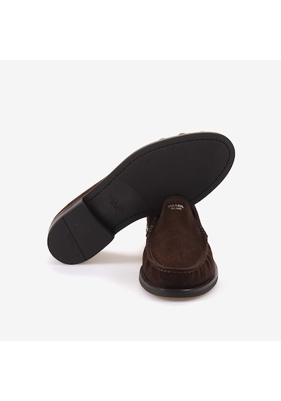 Prada Erkek Loafer 2db229 Kahverengi