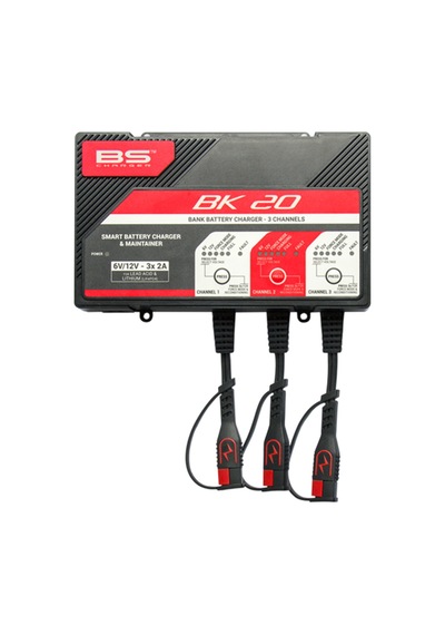 Bs Battery BK20 3 Kanal 6V - 12V 2A Akü Şarj İstasyonu