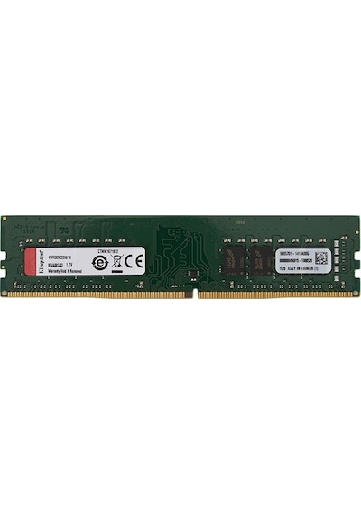 Kıngston Kvr32n22d8/32, 32gb, 3200mhz, Ddr4, Cl22, Desktop Ram