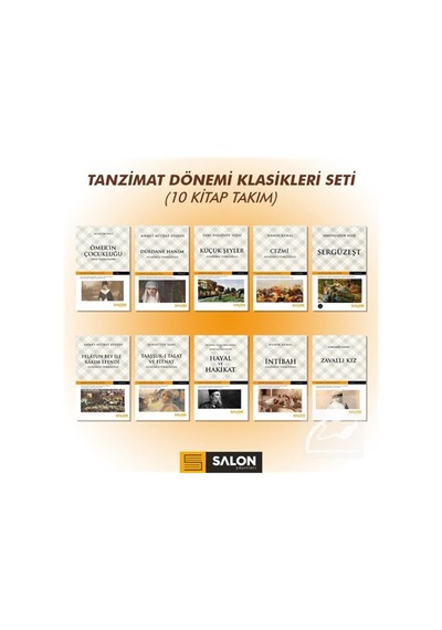 Tanzimat Dönemi Klasikleri Seti 10 Kitap Takım / Kolektif
