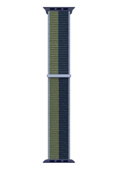 Ekılıf - Apple Uyumlu  Watch Ultra 49mm - Kordon Hasır Strap Kayış - Krd-03 - Moss Green - T24544