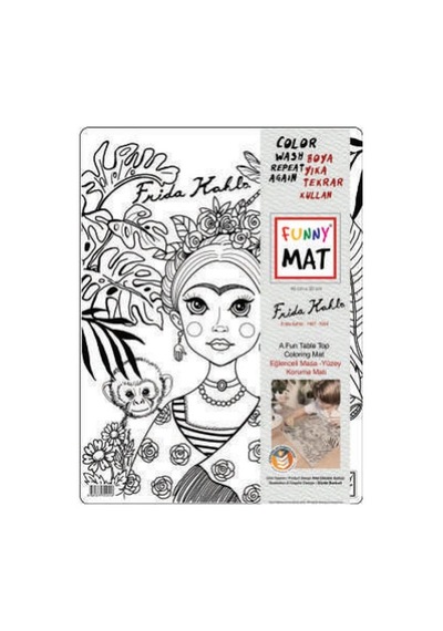 Funny Mat - Frıda Kahlo 30 X 40 Cm