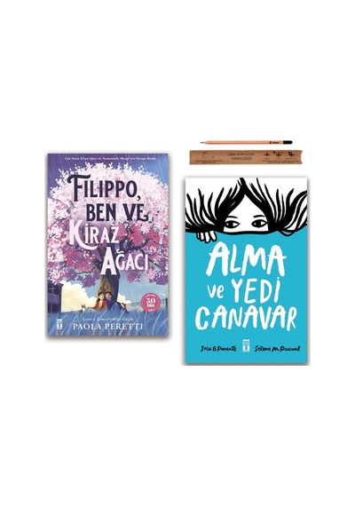 Genç Timaş Filippo Ben ve Kiraz Ağacı - Alma ve Yedi Canavar Set 2 Kitap