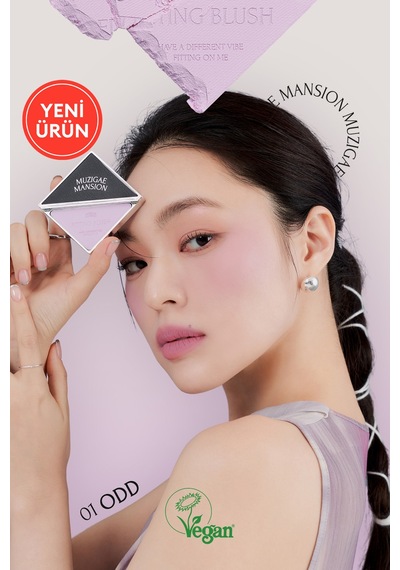 Ciltle Bütünleşen Ve Pürüzsüzleştiren, Yumuşak Dokulu Allık Muzıgae Mansıon Fitting Blush 01 Odd 61340935