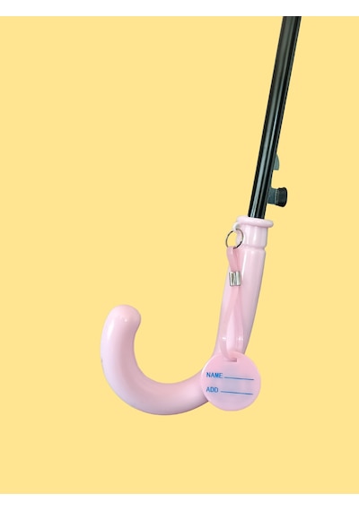 Yağmurda Rengi Değişen Toz Pembe Kız Çocuk Şemsiye Toz Pembe Açık Pembe