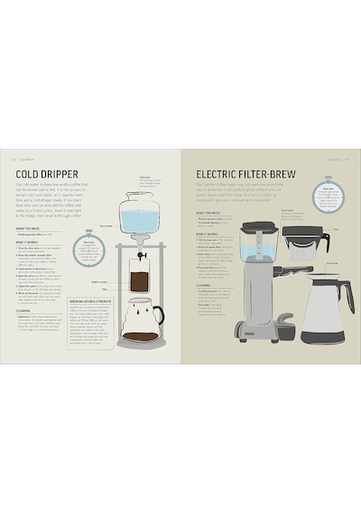 The Coffee Book: Barista Tips Recipes Beans From Around The World