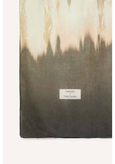 Defacto Fresh Scarfs X Defacto Earthy Batik Keten Karışımlı Şal I1744ax26smkr1 Çok Renkli-kr1