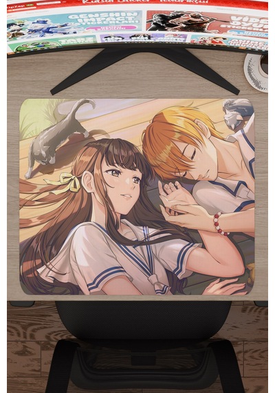 Fruits Basket Anime V3 - 48x40 Xl Gaming Kauçuk Kaymaz Taban Mouse Pad Fare Altlığı
