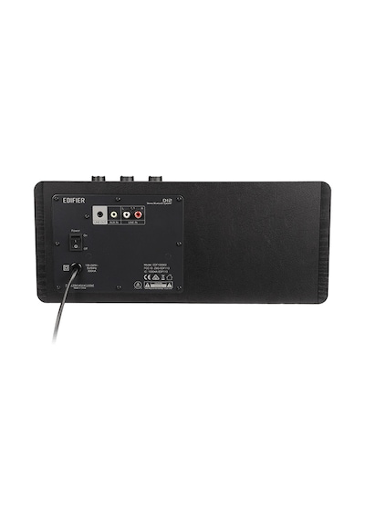 Edifier D12 70w Rms Bluetooth 5.0 Entegre Masaüstü Stereo Hoparlör Rca/aux Girişli, Uzaktan Kumandalı - Siyah