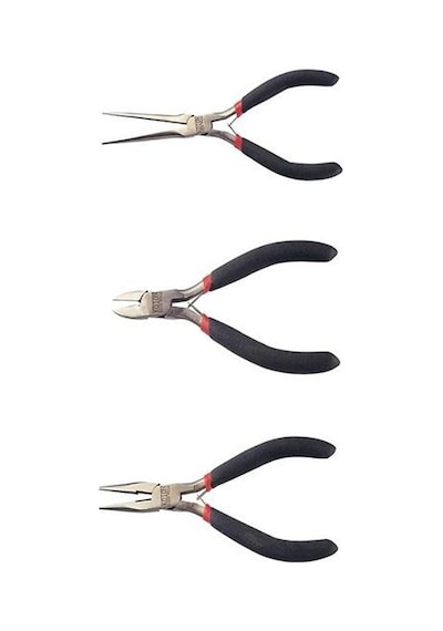 Prolink Py-017 Mini Yankeski Düz Ve İnce Uçlu Kargaburun 3 Lü Set