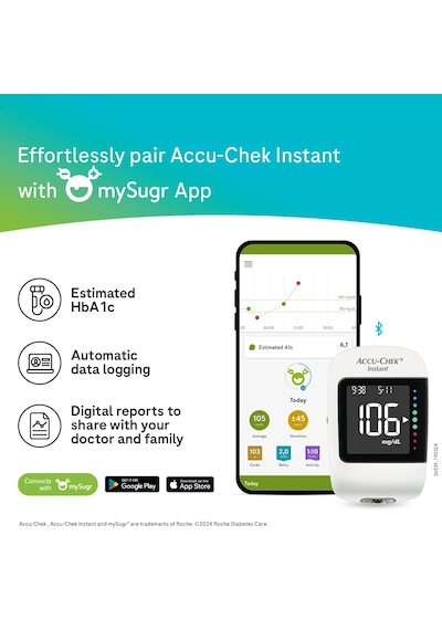 Roche Accu-chek Instant Şeker Ölçüm Cihazı