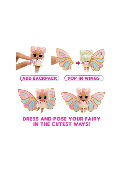 L.o.l. Surprise Fairies Serisi Bebek 7 Sürprizli Kanatlı Koleksiyon Figürü Lol