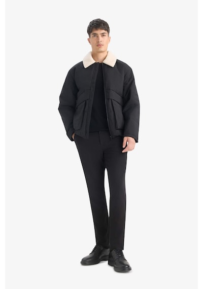 Defacto Su Geçirmez Rüzgar Geçirmez Slim Fit Dar Kesim Suni Kürklü Polo Yaka Astarlı Fermuarlı Cepli Mont D1187ax25wnbk27 Siyah Defacto Su Geçirmez Rüzgar Geçirmez Slim Fit Dar Kesim Suni Kürklü Polo Yaka Astarlı Fermuarlı Cepli Mont D1187ax25wnbk27 Siyah