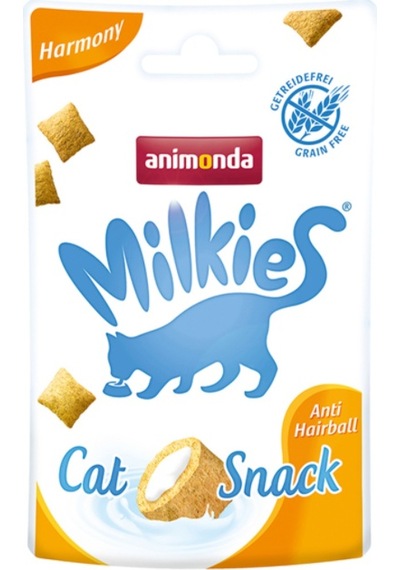 Animonda Milkies Harmony Hairball Tahılsız Kedi Ödülü 30 G