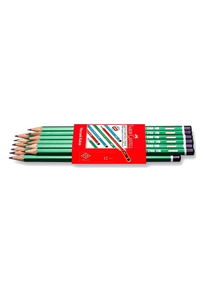 Faber-castell Mercanlı Kurşun Kalem Kırmızı Kalem Ve 12 Li Kuru Sulu Keçeli Pastel Boya
