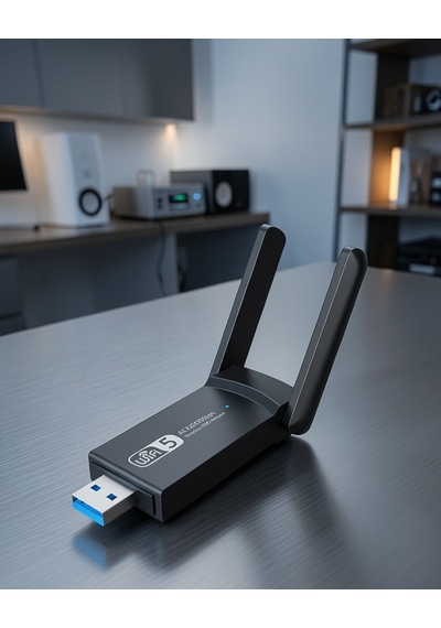 Usb 3.0 Girişli Wifi Alıcı 1200 Mbps Çift Bant Uczwifiadaptör2
