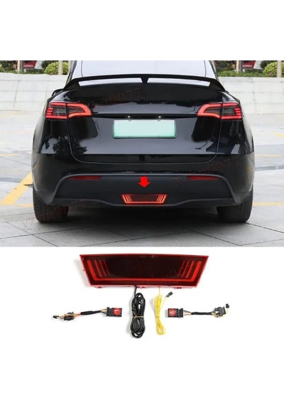Autogp Tesla Model Y Tampon 3. Stop Lambası Ledli