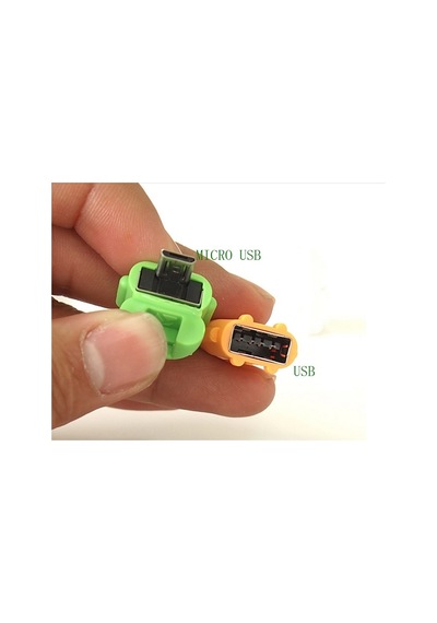 Android Adam Micro Usb Otg Çevirici - Siyah