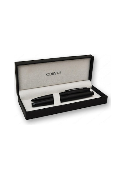 Corvus 2Li Tükenmez Kalem Set - Hediyelik Özel Kutulu Cv79