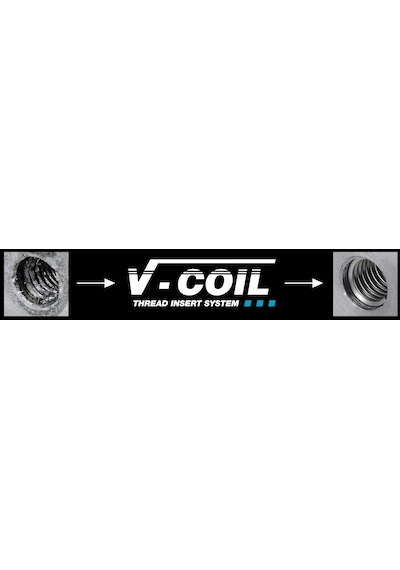 V-coil M 4 X 0,7 Helicoil Tamir Seti Matkap Uçlu 04007