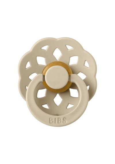 Bibs Boheme Kauçuk Emzik 0-6 Ay Vanilla