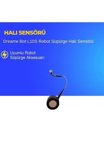 Dreame Bot L10s Robot Süpürge Halı Sensörü