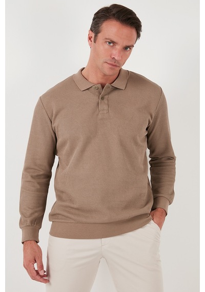 Buratti Erkek Sweat 5905739 Koyu Vizon Koyu Vizon