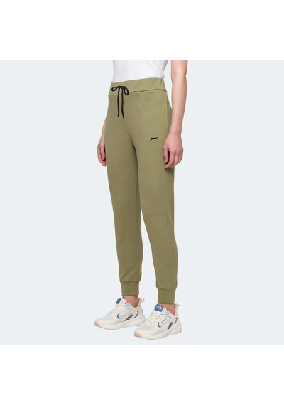 Slazenger VETERAN RBN Kadın Cepli Açık Yeşil Eşofman Altı