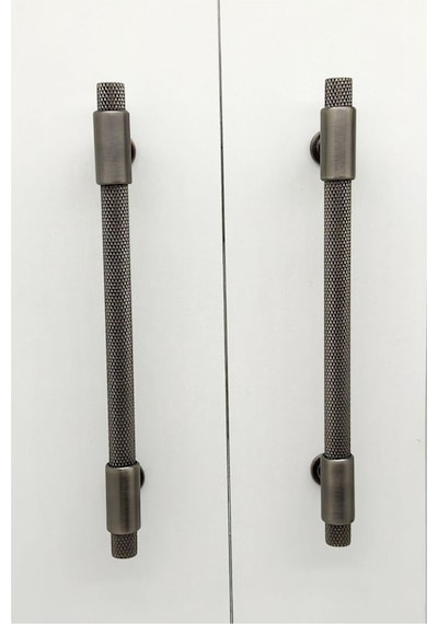 Handles Kulp Mobilya Dolap Mutfak Çekmece Kulpu 158 Mat Skoç Füme 192 Mm 19,2 Cm 2 Adet