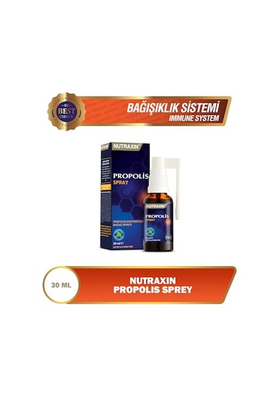 Nutraxin Propolis Ekstresi İçeren Boğaz Spreyi 30 Ml