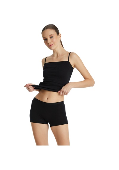 Blackspade Kadın Boxer Essential 1301 Siyah