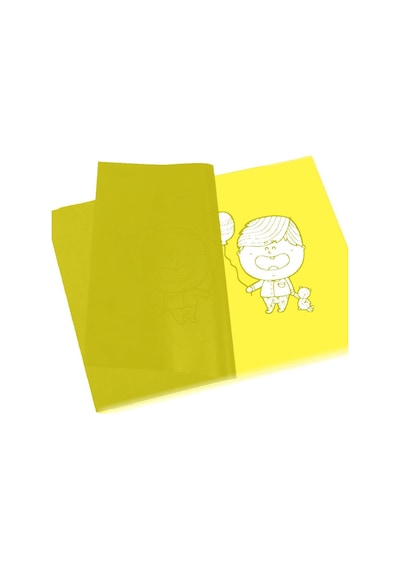 Roco Paper Karbon Grafit Transfer Kağıdı Sarı - 21 31 Cm - 5'li