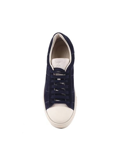Shoetyle - Hakiki Süet Deri Lacivert Renk Erkek Sneaker - 666-03-80-1545 Shoetyle - Hakiki Süet Deri Lacivert Renk Erkek Sneaker - 666-03-80-1545