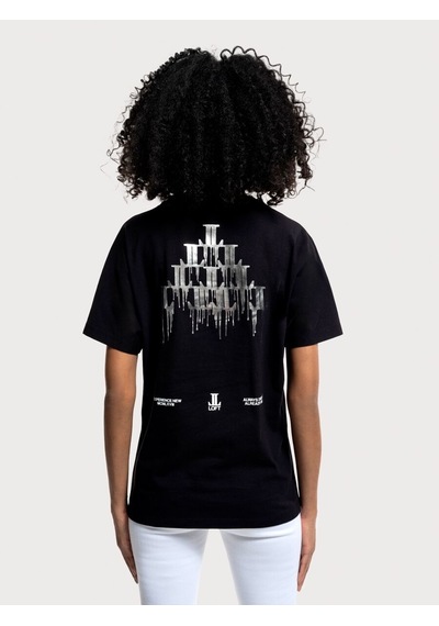 LOFT Loose Fit Kadın Tshirt K.kol Lf2034965 Q1.v1 Siyah