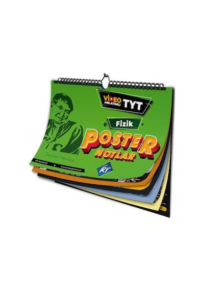 Tyt Fizik Poster Notlar - Kr Akademi Yayınları