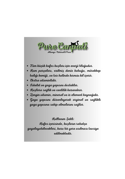 Purecanpati Portakallı Enerji Blok 20'li Set